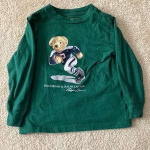 Ralph Lauren long sleeve t shirt. Size 2T.